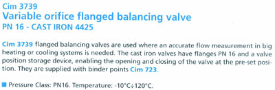 Balancing Valves